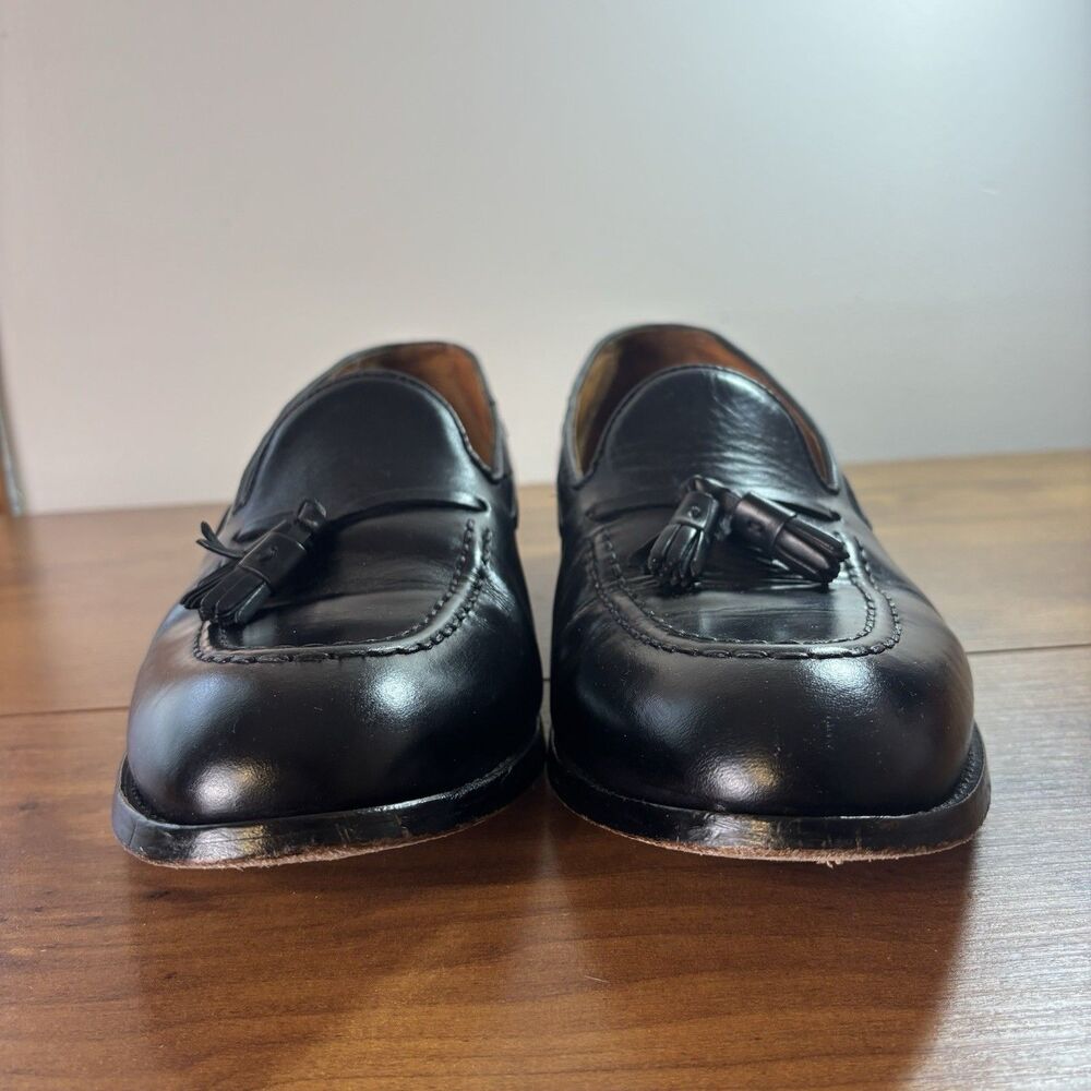 Brooks Brothers Mens 12D Fitzgerald Black Tassel Loafer Leather - Picture 12 of 12